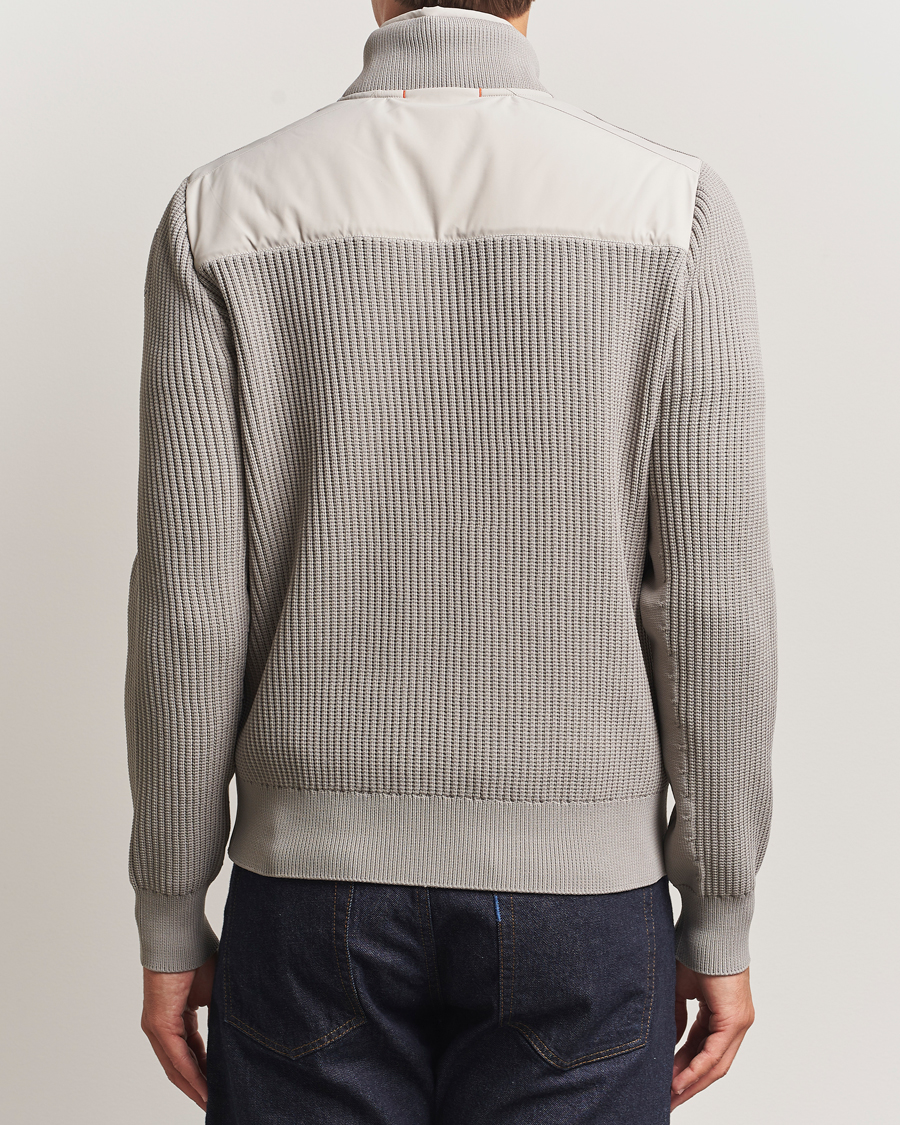 Herre | Jakker | Parajumpers | Zorba Tech Knit Hybrid Jacket Chateau Grey