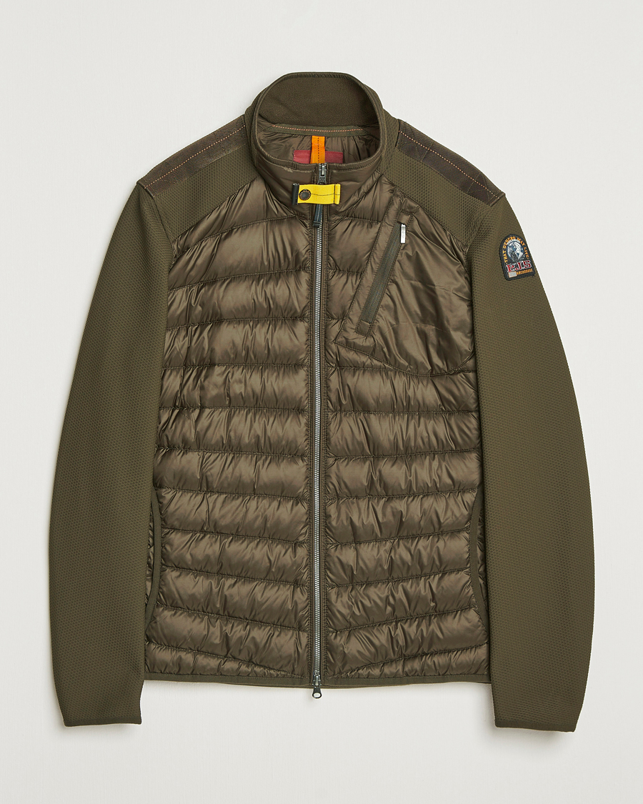 Herre | Jakker | Parajumpers | Jayden Warm Up Hybrid Jacket Deep Moss