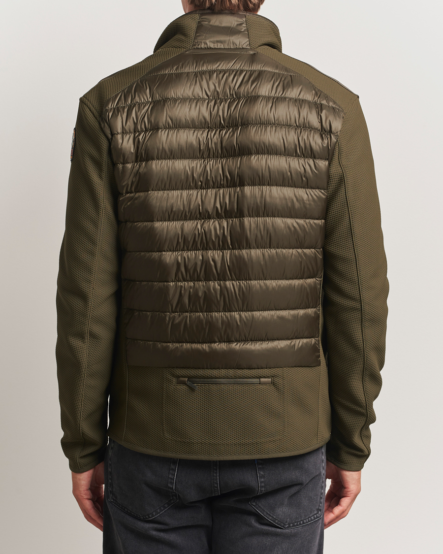 Herre | Jakker | Parajumpers | Jayden Warm Up Hybrid Jacket Deep Moss