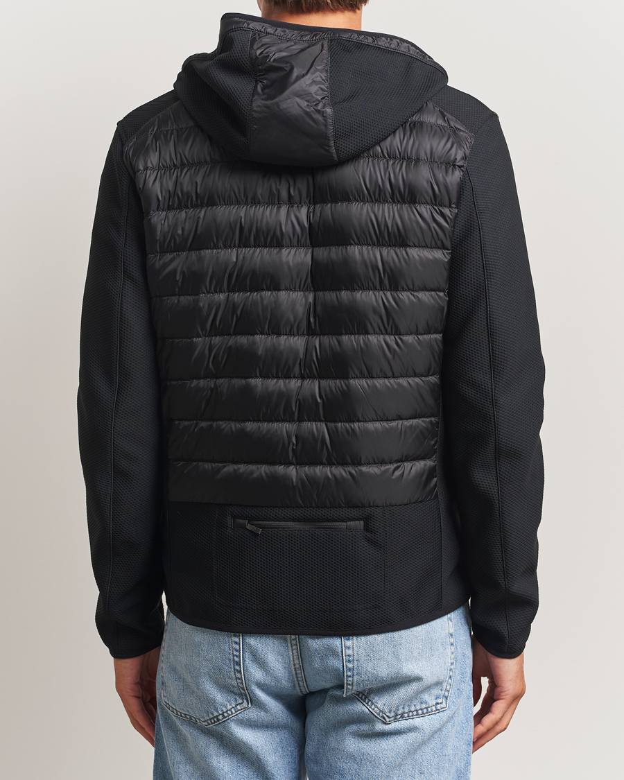 Herre | Jakker | Parajumpers | Nolan Warm Up Hybrid Hooded Jacket Black
