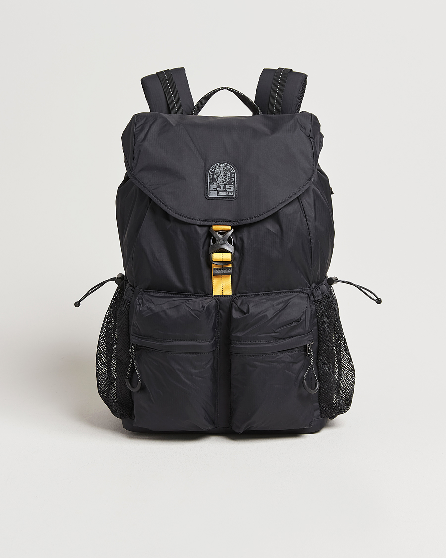 Herre | Tasker | Parajumpers | Mitchel Nylon Ripstop Backpack Black