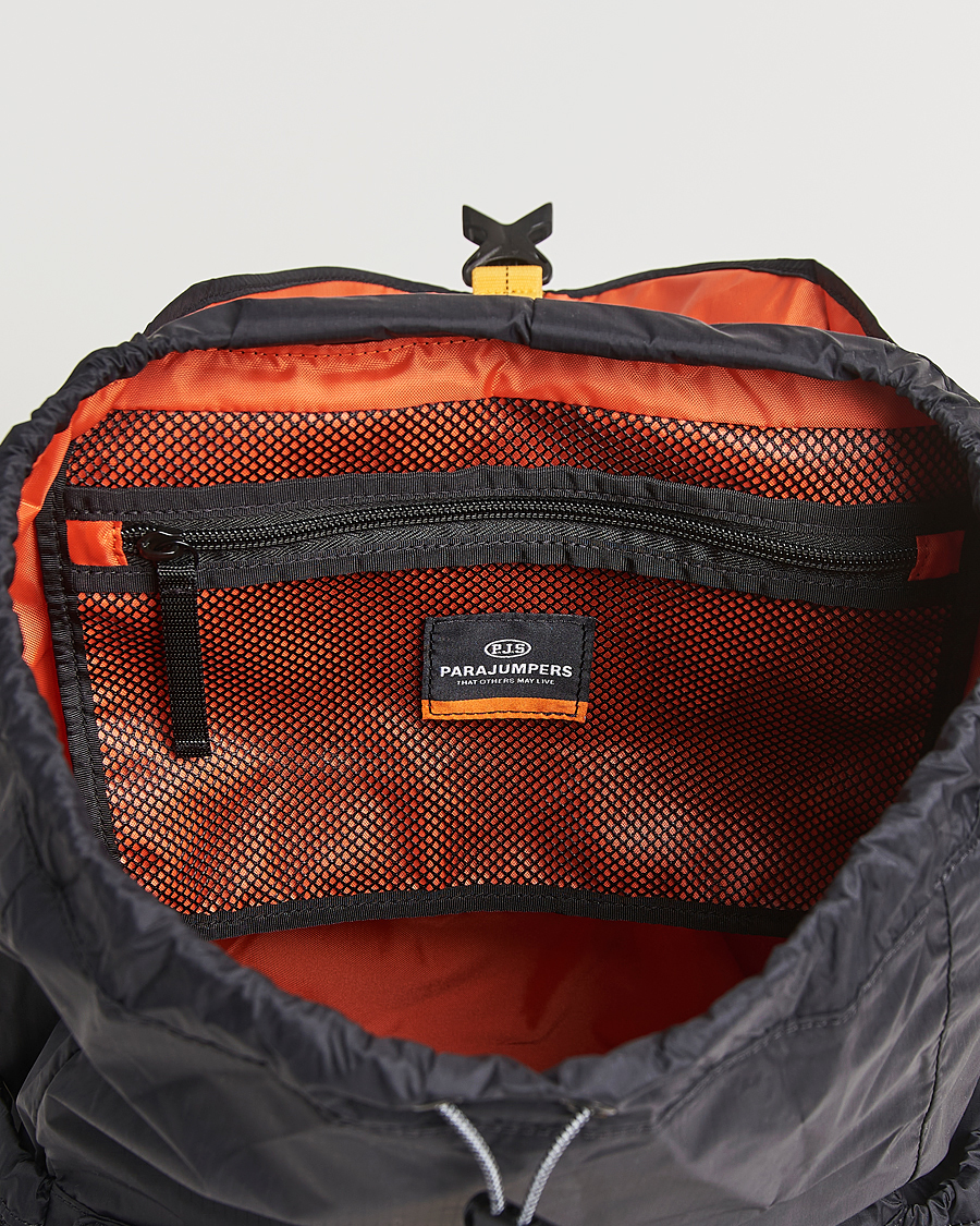 Herre | Tasker | Parajumpers | Mitchel Nylon Ripstop Backpack Black