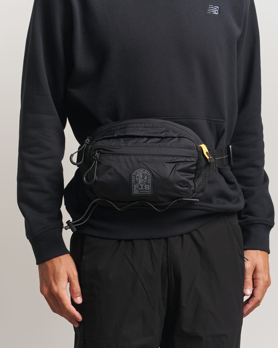 Herre | Tasker | Parajumpers | Edric Nylon Ripstop Waistbag Black