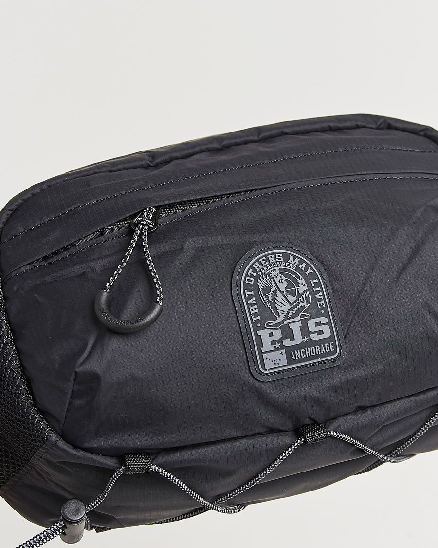 Herre | Tasker | Parajumpers | Edric Nylon Ripstop Waistbag Black