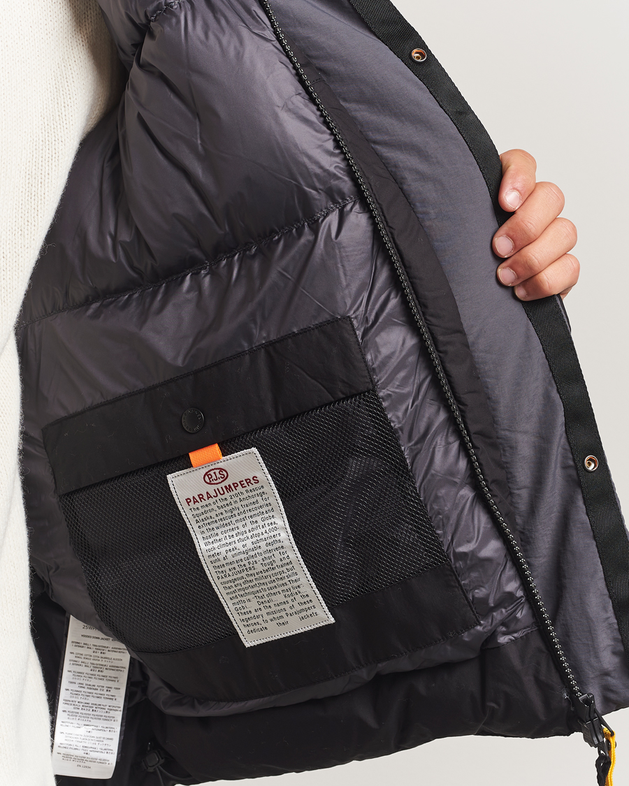 Herre | Jakker | Parajumpers | Blackburn Alaska Natural Down Jacket Black