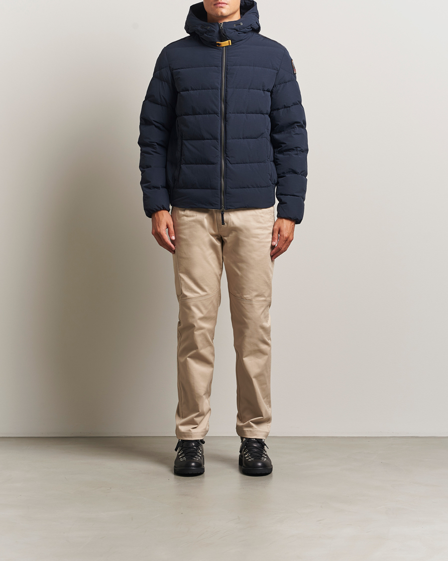 Herre | Jakker | Parajumpers | Cassian Matte Down Jacket Blue Navy