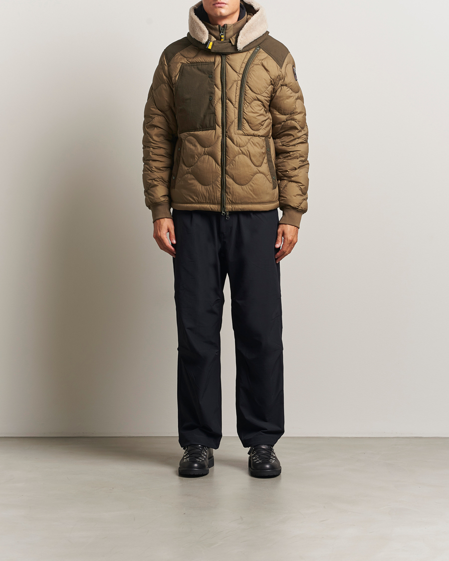 Herre | Jakker | Parajumpers | Akutan Union Down Jacket Earth/Deep Moss