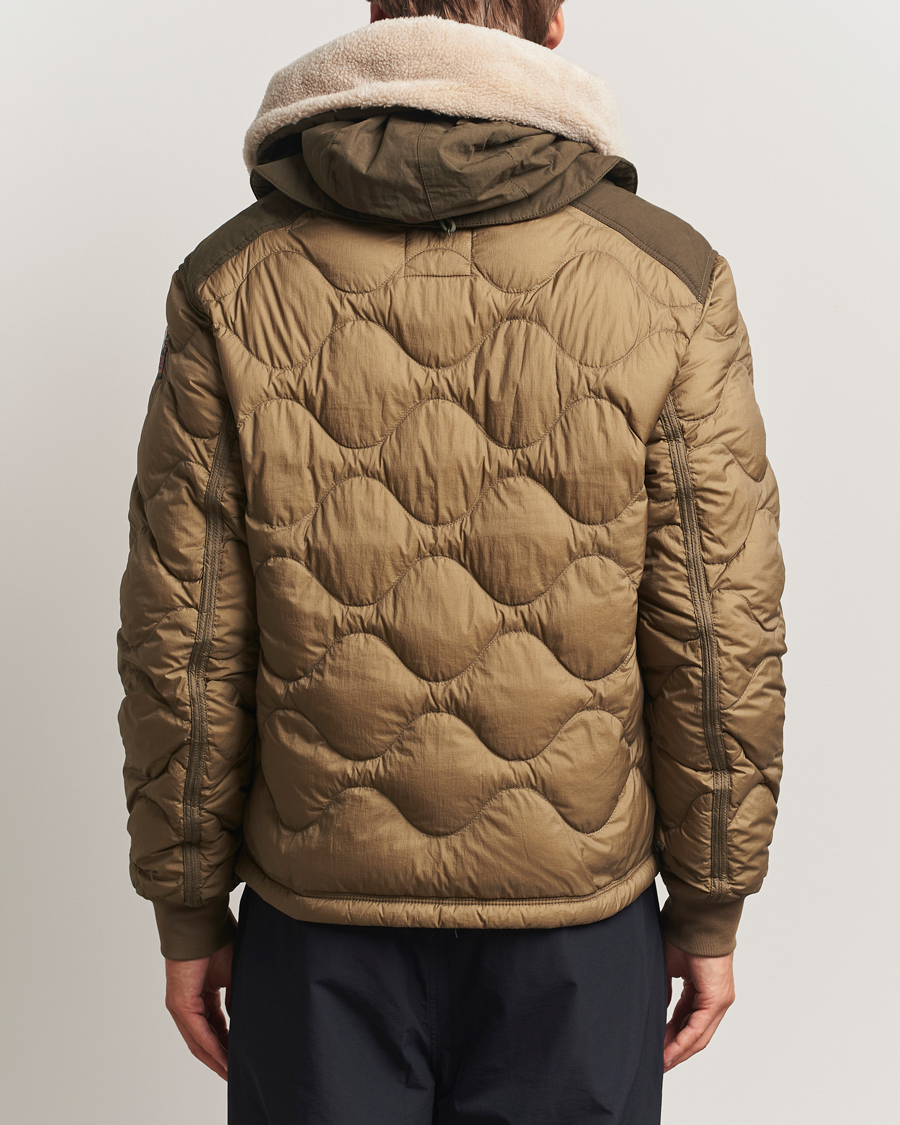Herre | Jakker | Parajumpers | Akutan Union Down Jacket Earth/Deep Moss