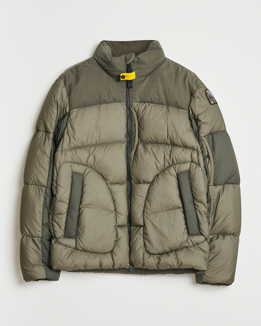 Herre | Jakker | Parajumpers | Yari Mountain Out Loud Down Jacket Olive Grey