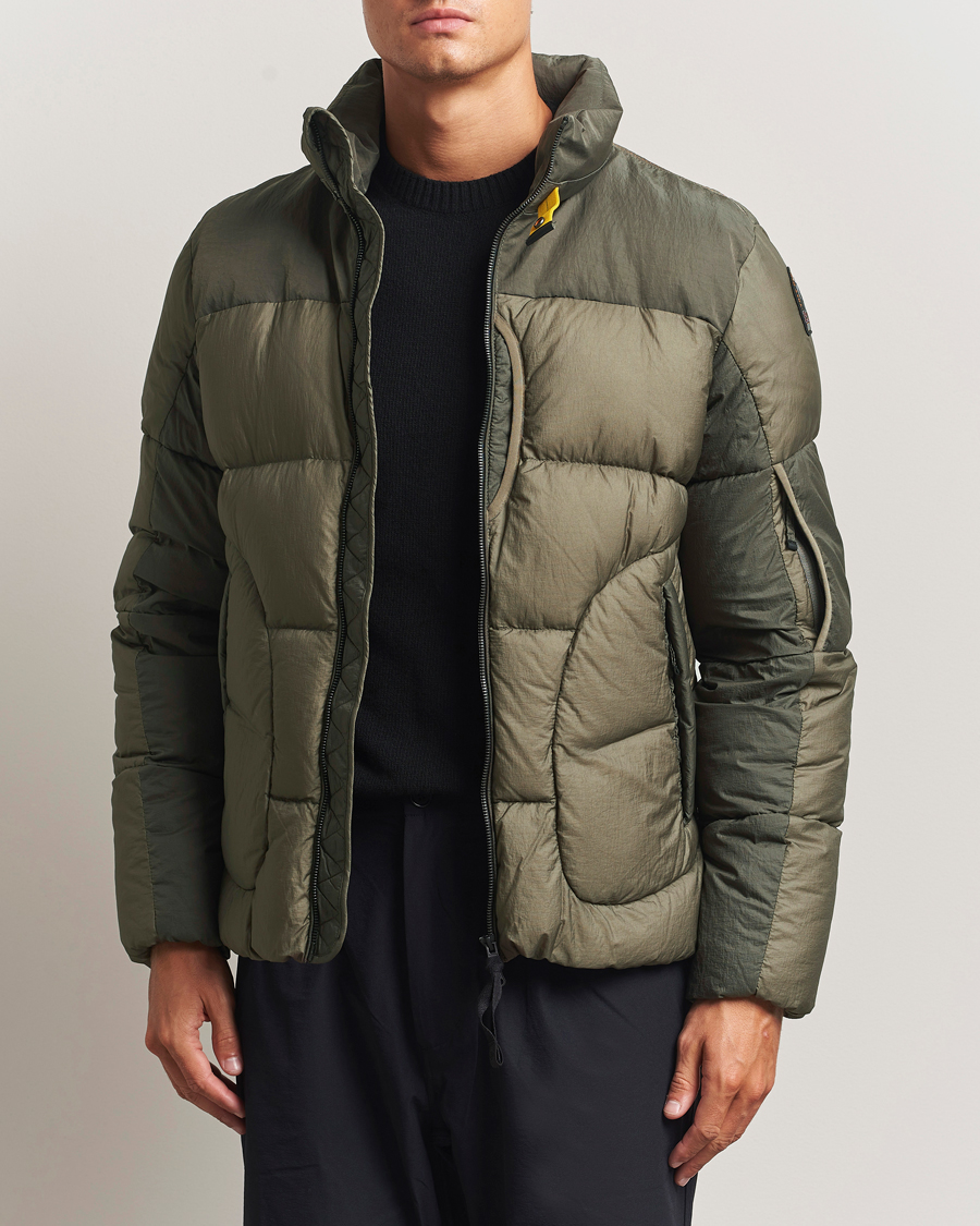 Herre | Jakker | Parajumpers | Yari Mountain Out Loud Down Jacket Olive Grey