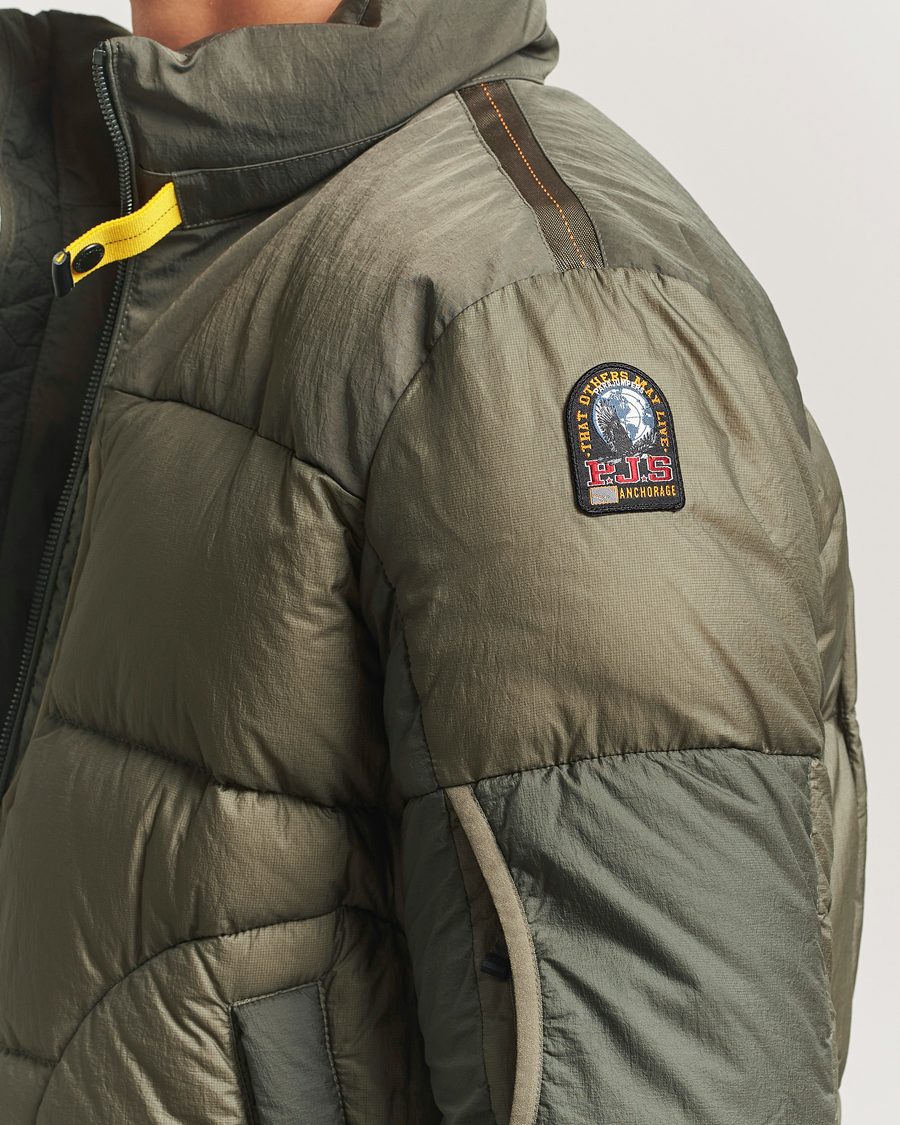 Herre | Jakker | Parajumpers | Yari Mountain Out Loud Down Jacket Olive Grey