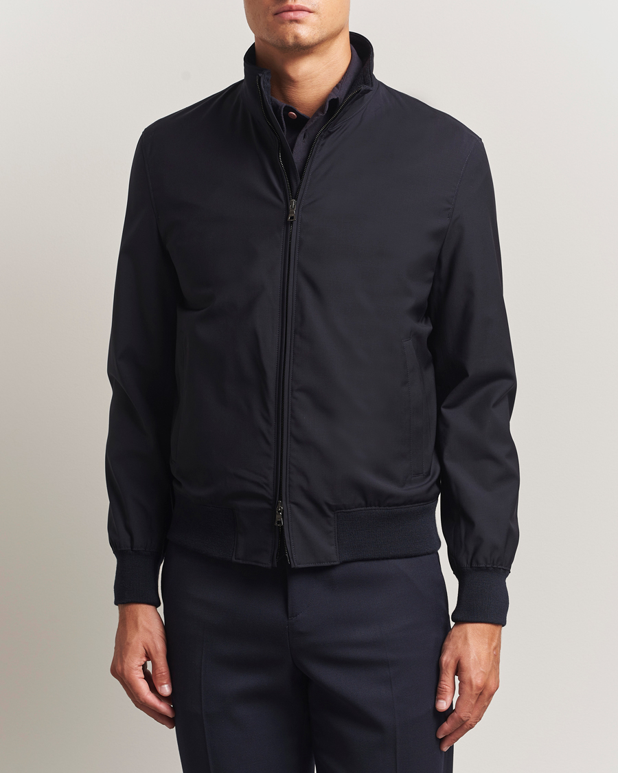 Herre | Jakker | Orlebar Brown | Alvaro Merino Jacket Night Iris