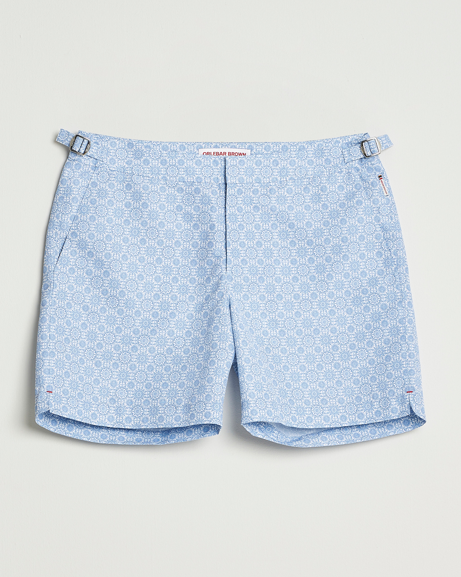 Herre | Badebukser | Orlebar Brown | Bulldog Alchemy Swimshorts Wave Blue