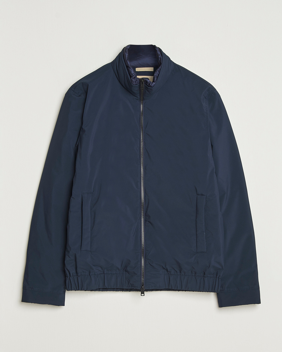 Herre | Jakker | Woolrich | Cloud Lewis Bomber Melton Blue
