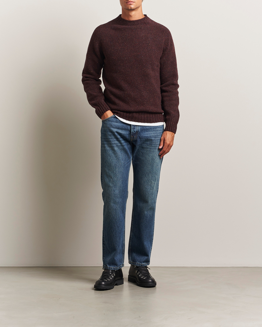 Herre | Trøjer | Harley Of Scotland | Donegal Wool Crewneck Lewis