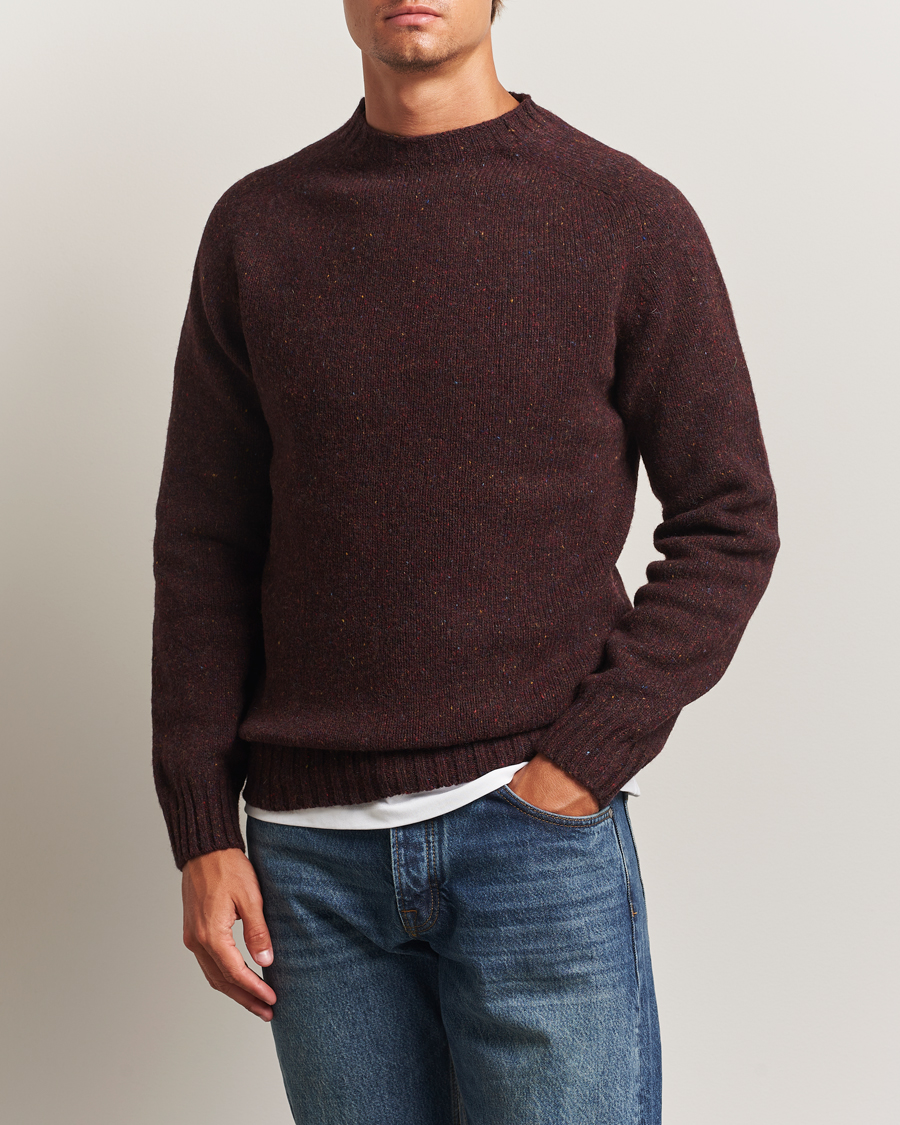 Herre | Trøjer | Harley Of Scotland | Donegal Wool Crewneck Lewis