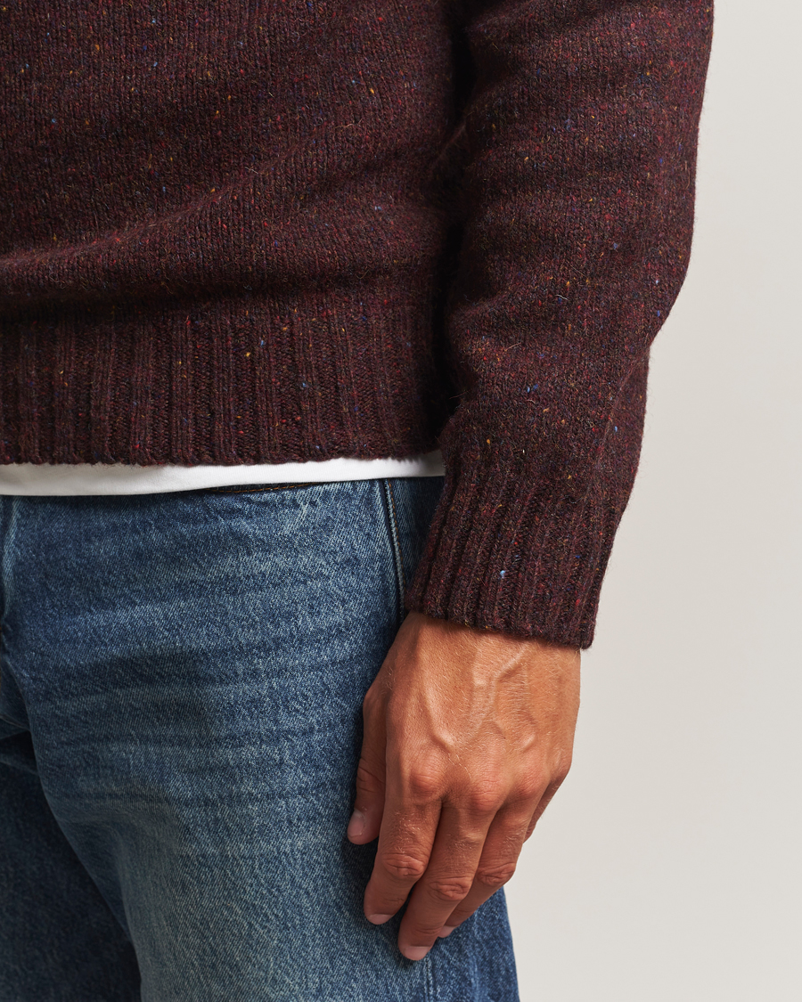 Herre | Trøjer | Harley Of Scotland | Donegal Wool Crewneck Lewis