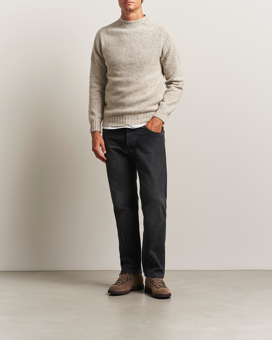 Herre | Trøjer | Harley Of Scotland | Donegal Wool Crewneck Mull