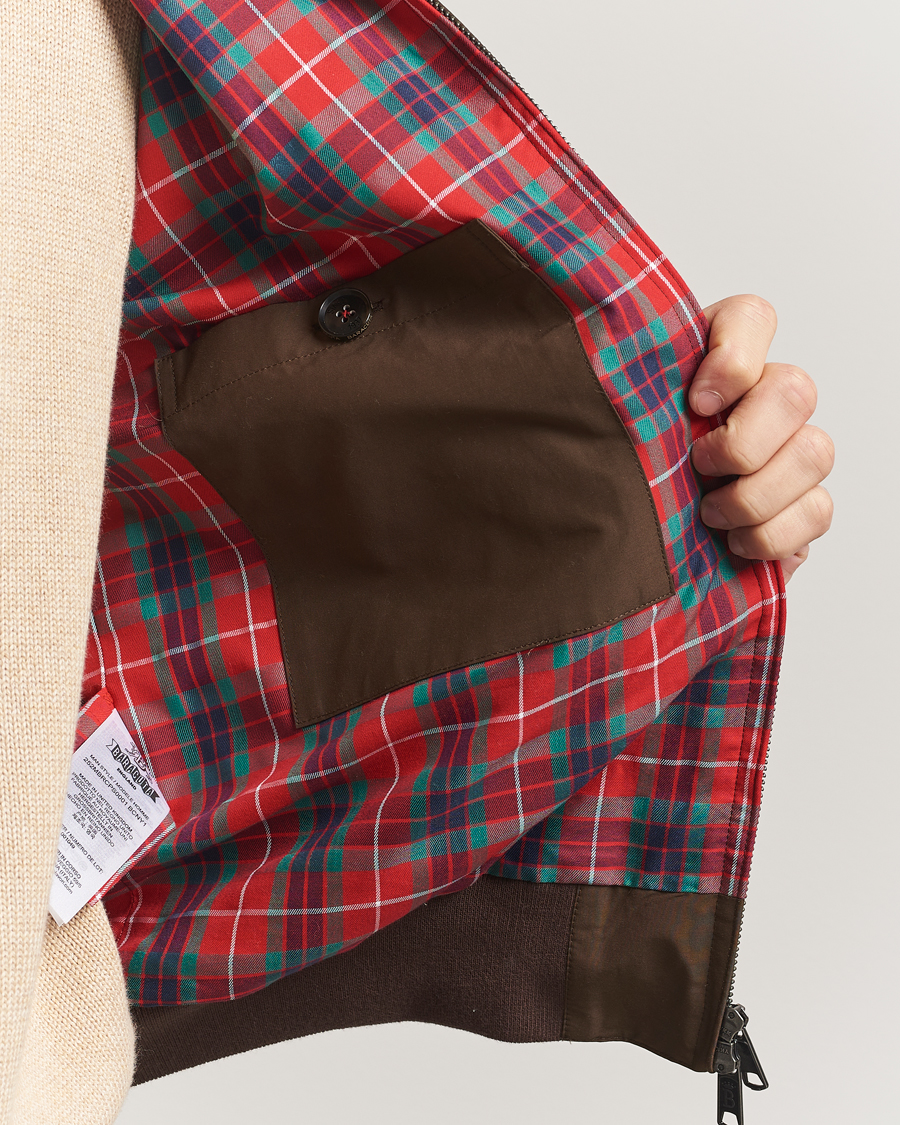 Herre | Jakker | Baracuta | G9 Original Harrington Jacket Slate Black