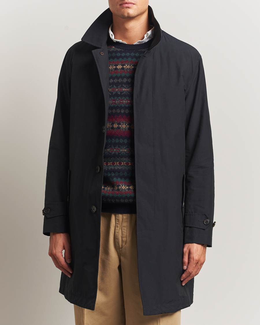 Herre | Jakker | Baracuta | G10 Detachable Cloth Coat Dark Navy