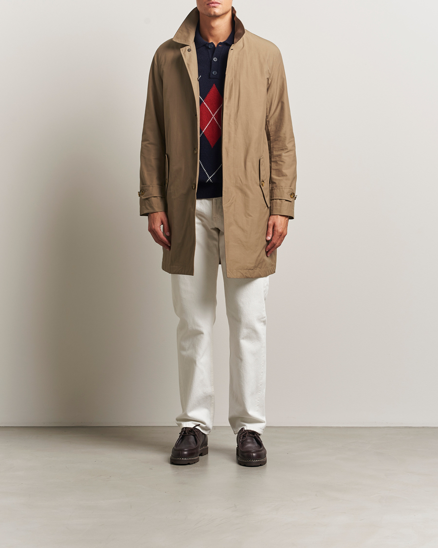 Herre | Jakker | Baracuta | G10 Detachable Cloth Coat Tan