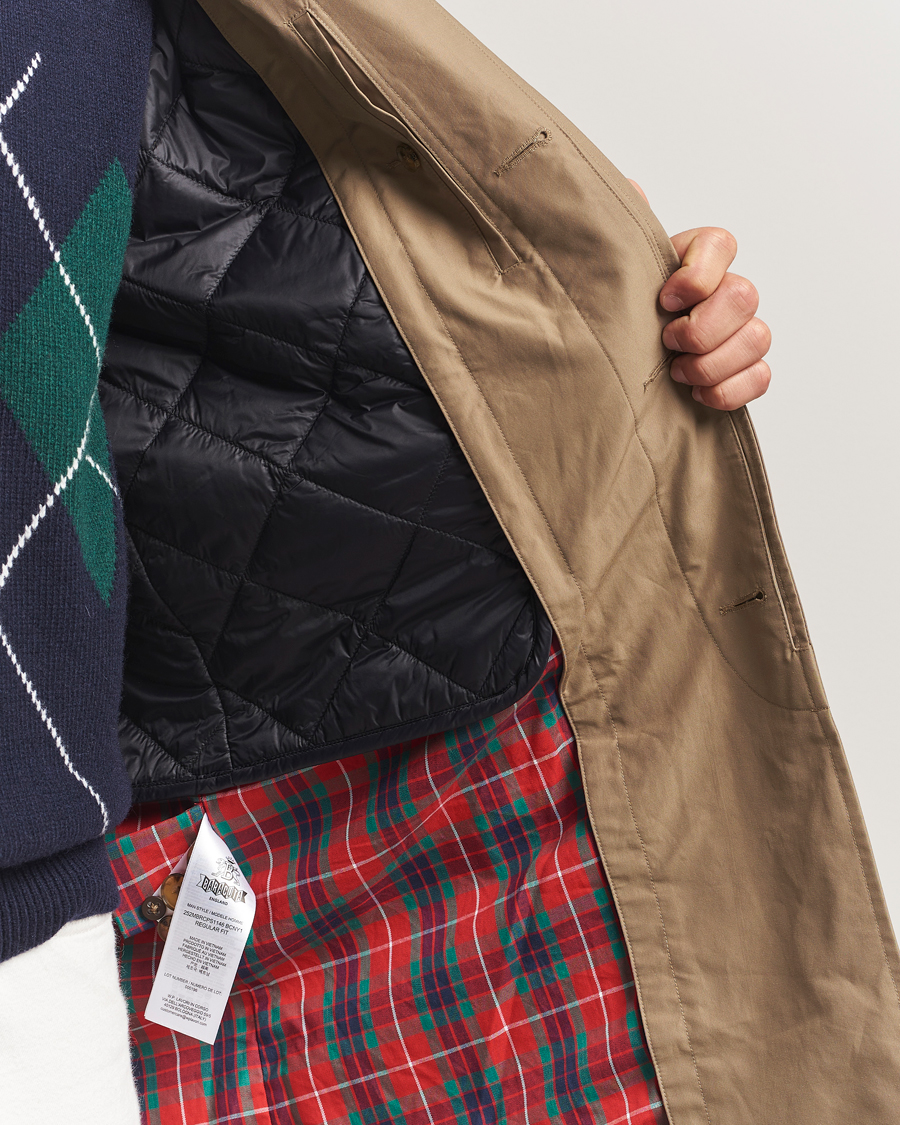 Herre | Jakker | Baracuta | G10 Detachable Cloth Coat Tan