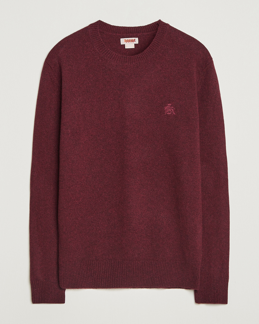 Herre | Trøjer | Baracuta | Shetland Virgin Wool Crew Neck Andorra