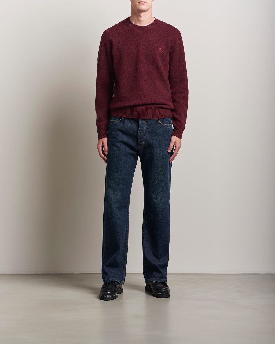Herre | Trøjer | Baracuta | Shetland Virgin Wool Crew Neck Andorra