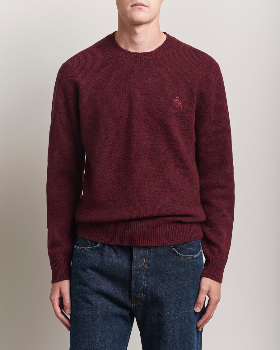 Herre | Trøjer | Baracuta | Shetland Virgin Wool Crew Neck Andorra