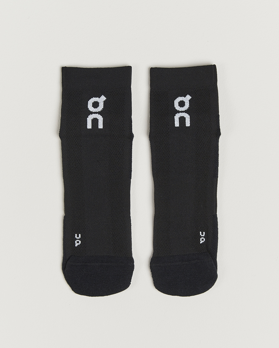 Herre | Undertøj | On | Core Run Sock Mid 2-Pack Black