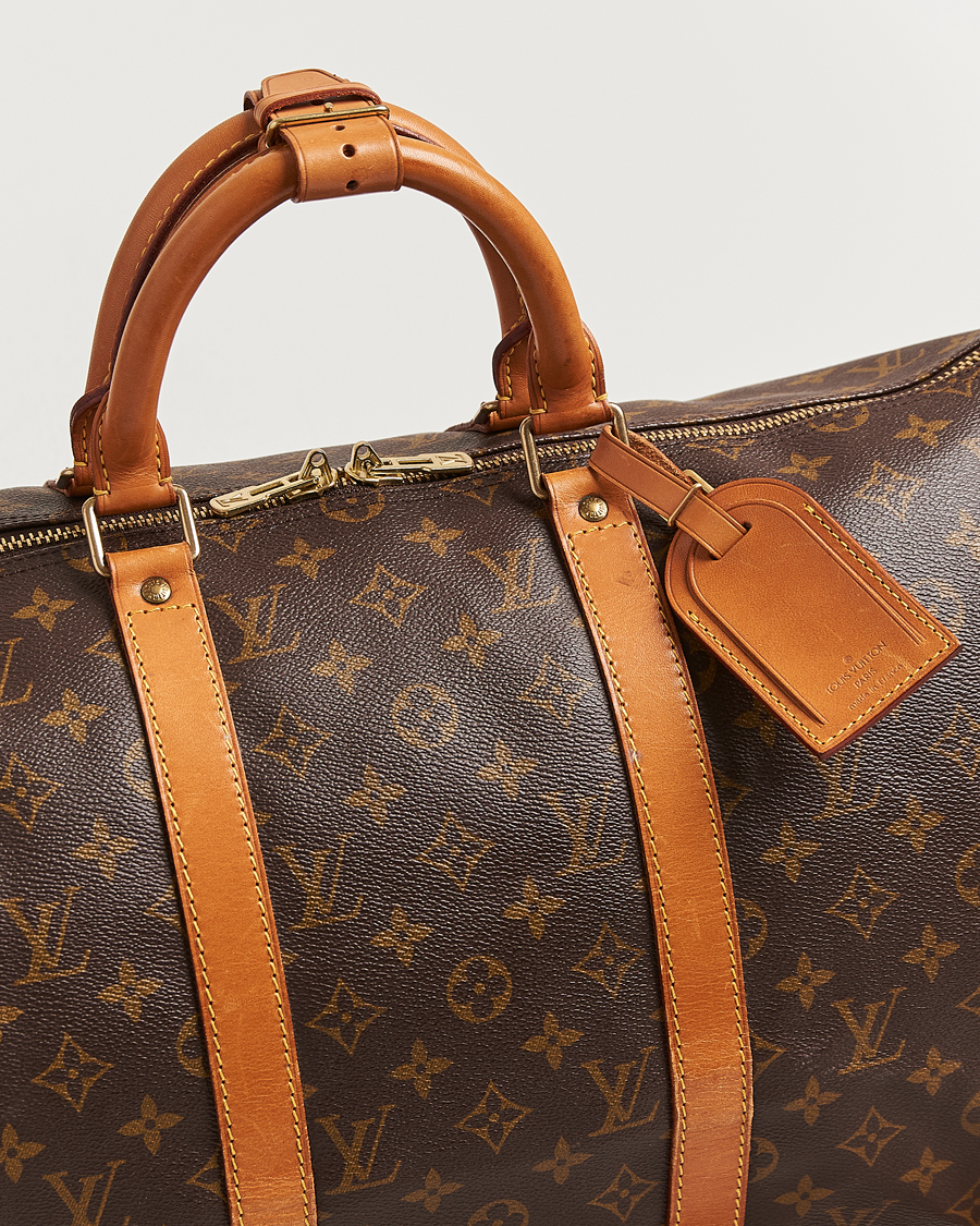 Herre | Pre-Owned & Vintage Bags | Louis Vuitton Pre-Owned | Keepall 50 Bandoulière Monogram