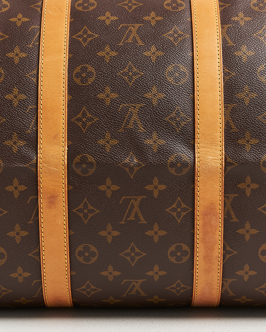 Herre | Pre-Owned & Vintage Bags | Louis Vuitton Pre-Owned | Keepall Bandoulière 55 Monogram