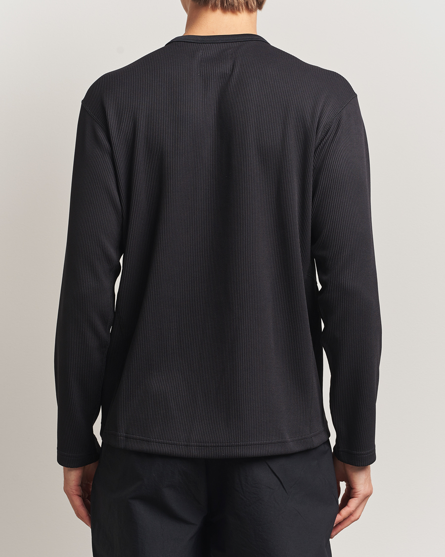 Herre | T-Shirts | Snow Peak | Dry Thermal Long Sleeve T-Shirt Black