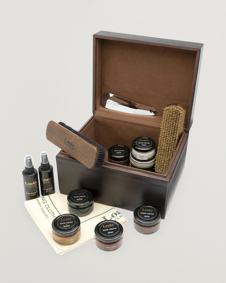 Herre | Skopleje | Loake 1880 | Saphir Valet Box