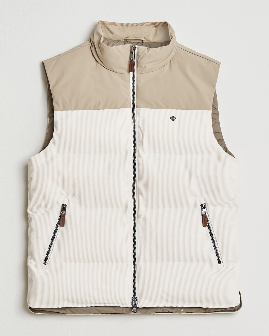 Herre | Veste | Morris | Catton Puffer Vest Off White