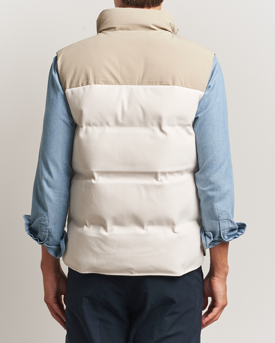 Herre | Veste | Morris | Catton Puffer Vest Off White