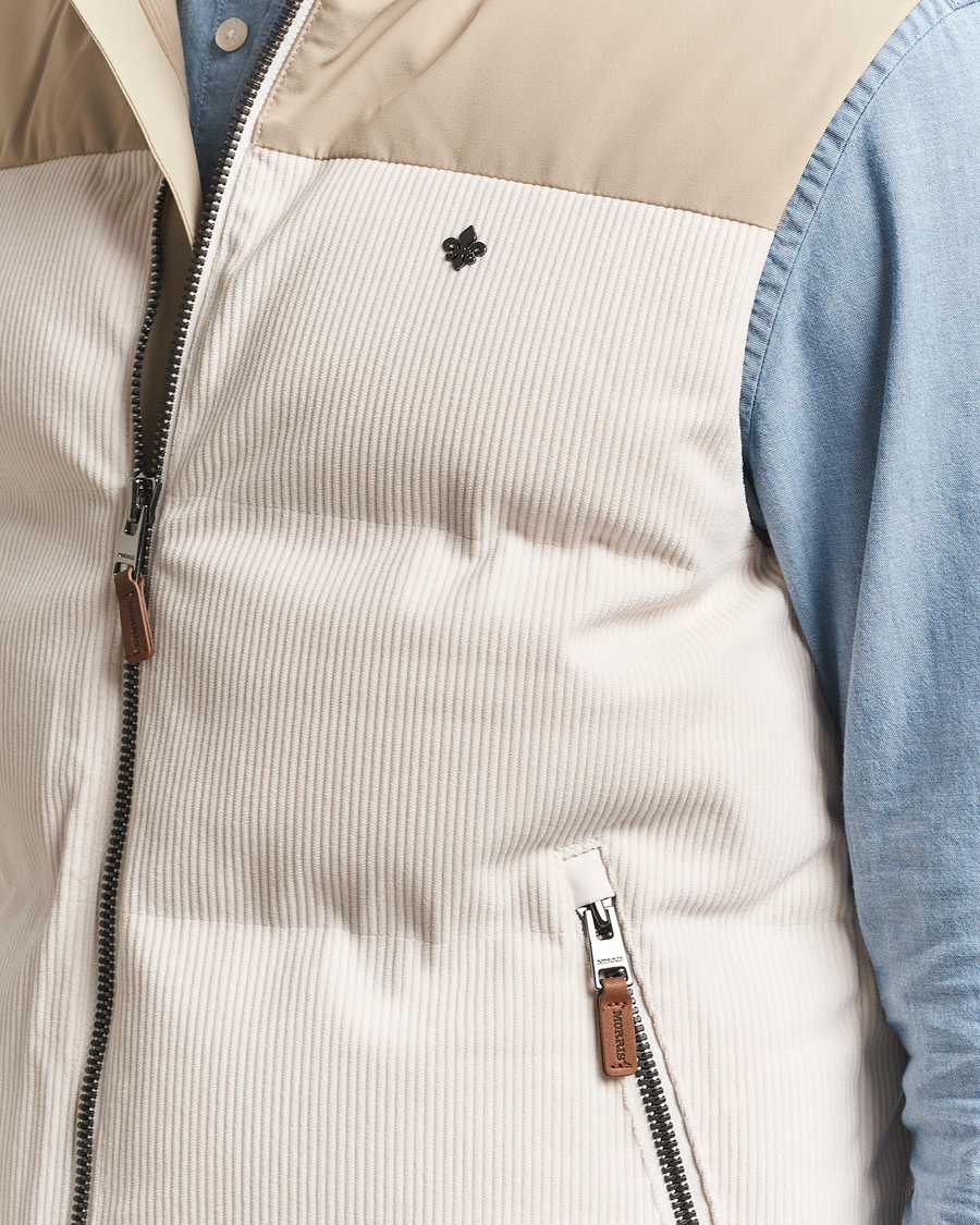 Herre | Veste | Morris | Catton Puffer Vest Off White