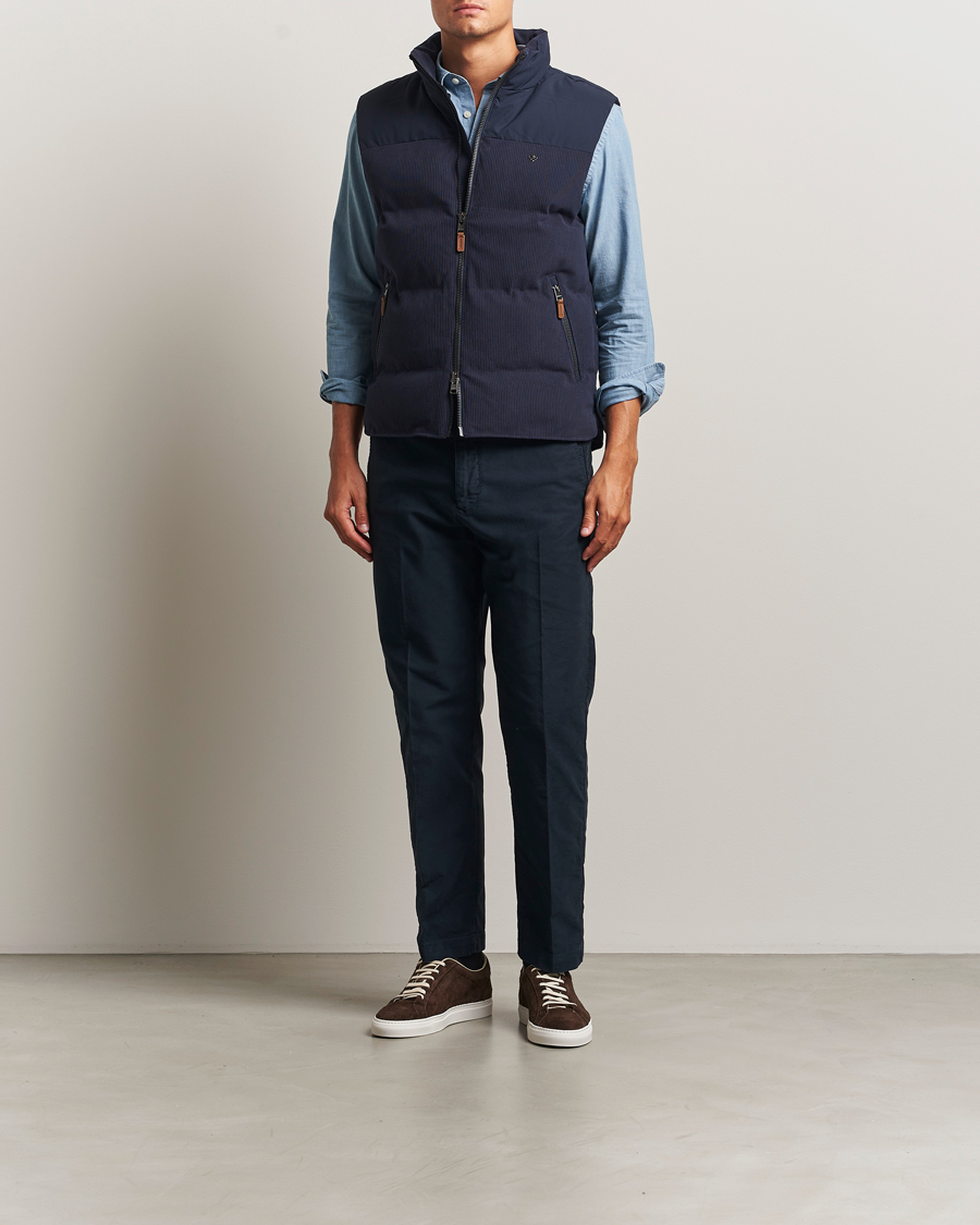 Herre | Veste | Morris | Catton Puffer Vest Navy