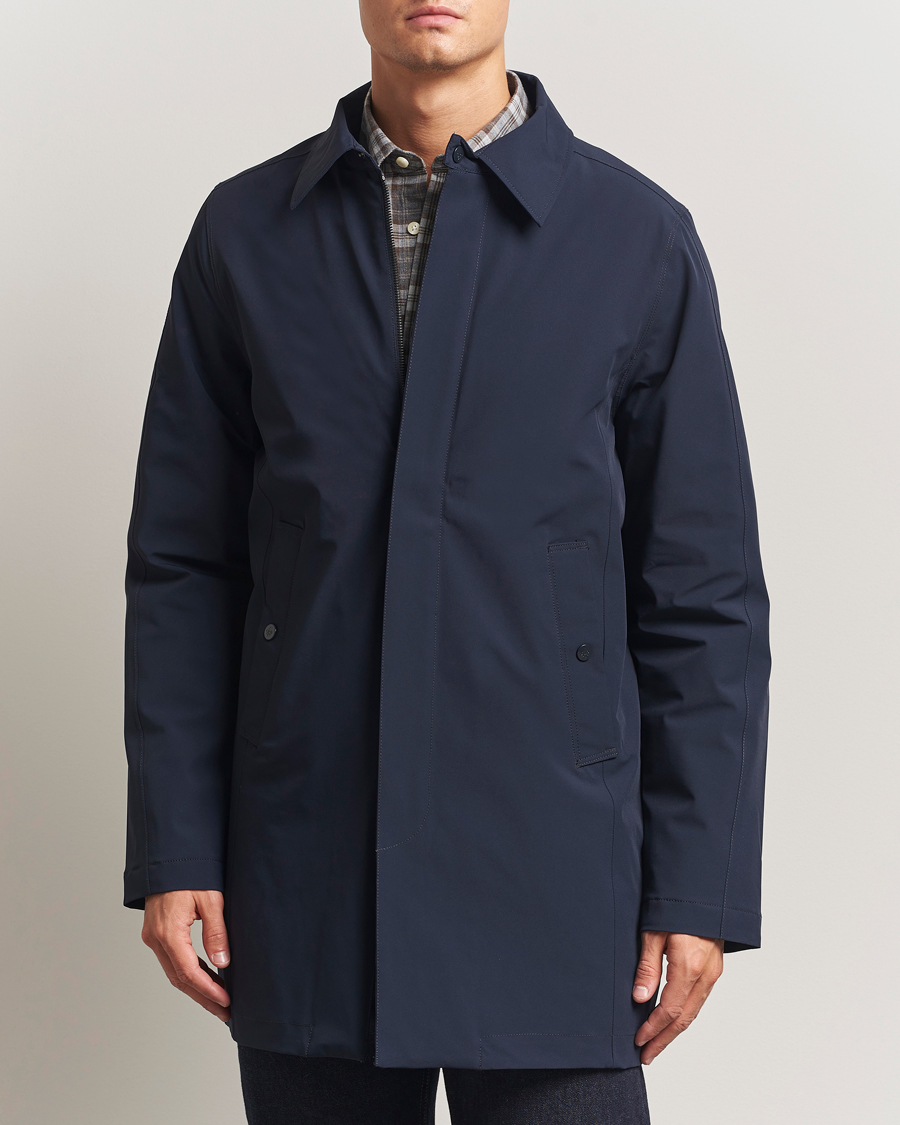 Herre | Jakker | Morris | Grant Car Coat Navy