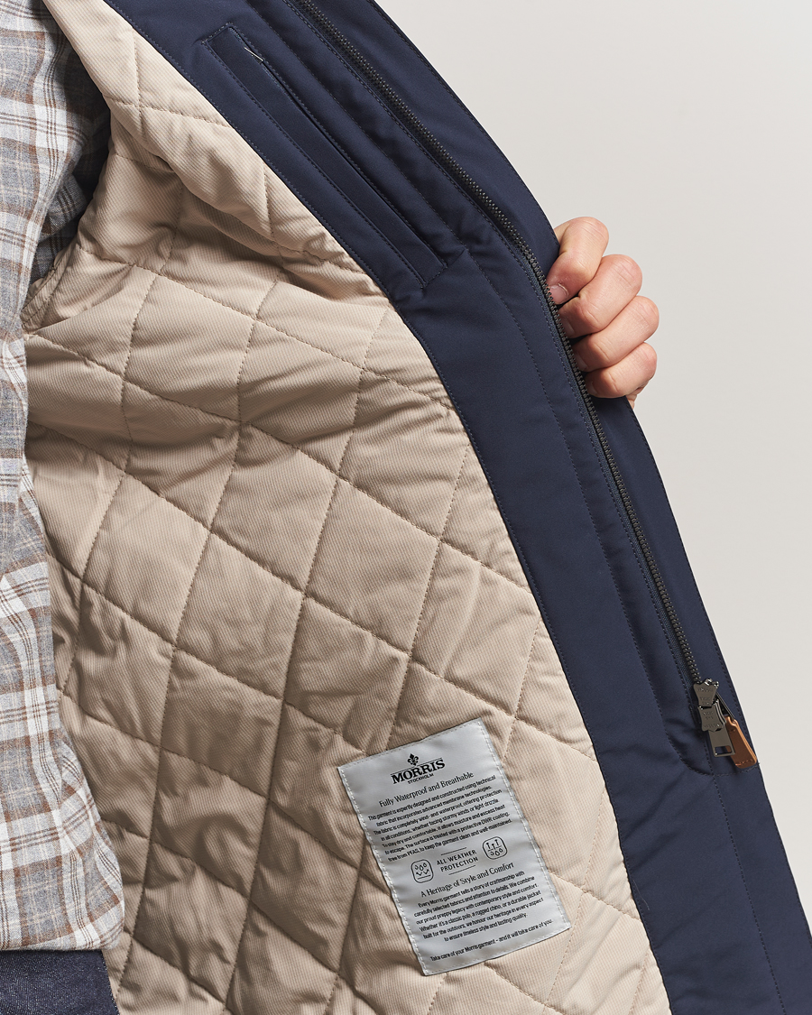 Herre | Jakker | Morris | Grant Car Coat Navy