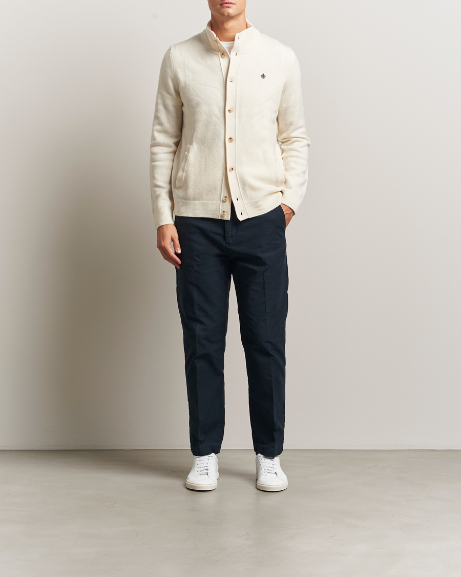Herre | Trøjer | Morris | Hertford Button Cardigan Off White