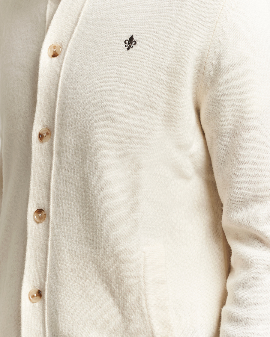 Herre | Trøjer | Morris | Hertford Button Cardigan Off White