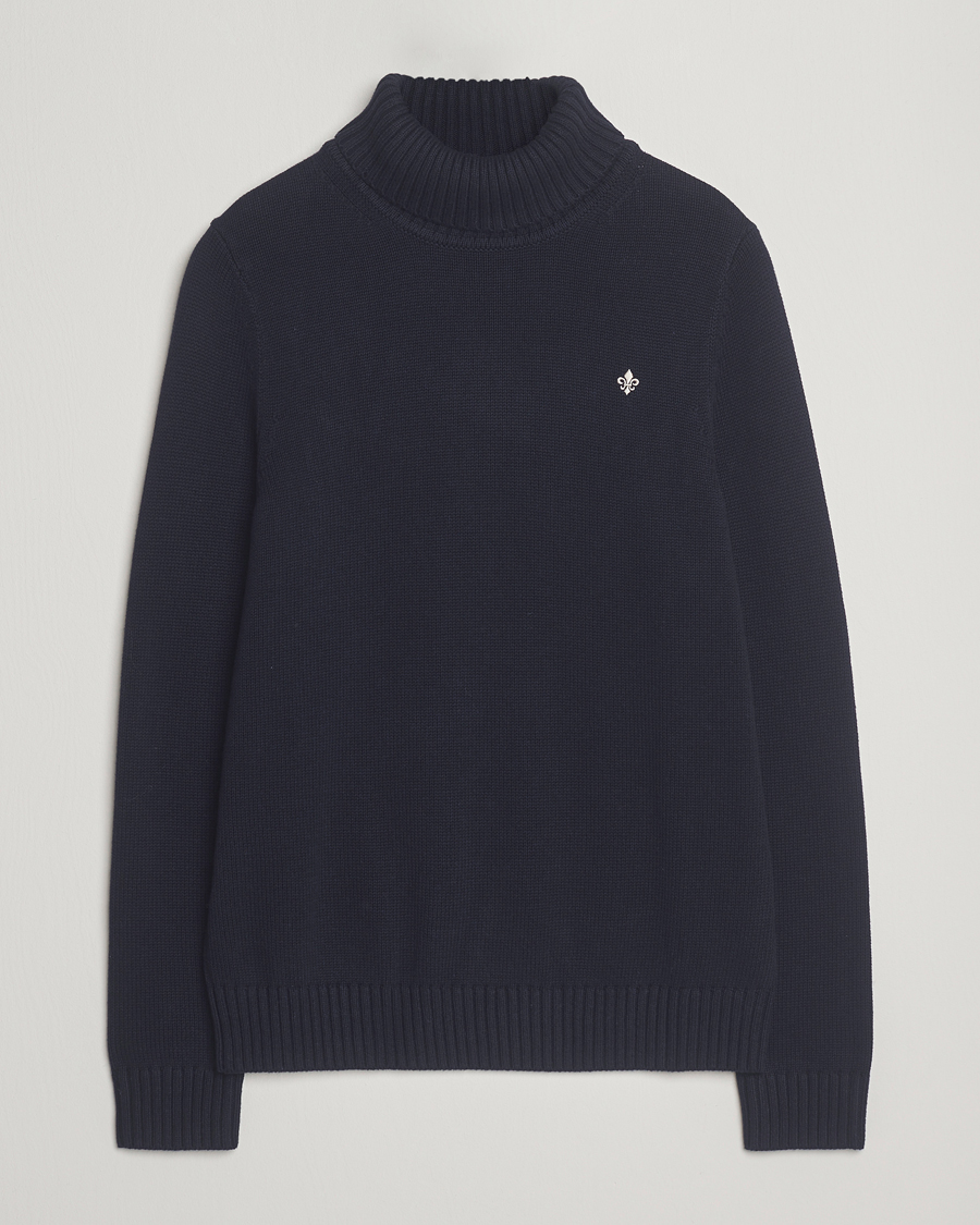 Herre | Trøjer | Morris | Howard Roller Neck Navy