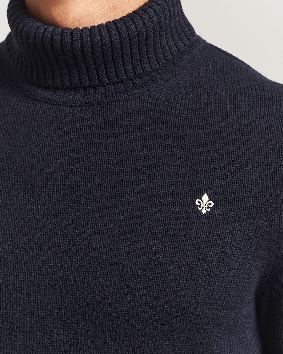 Herre | Trøjer | Morris | Howard Roller Neck Navy