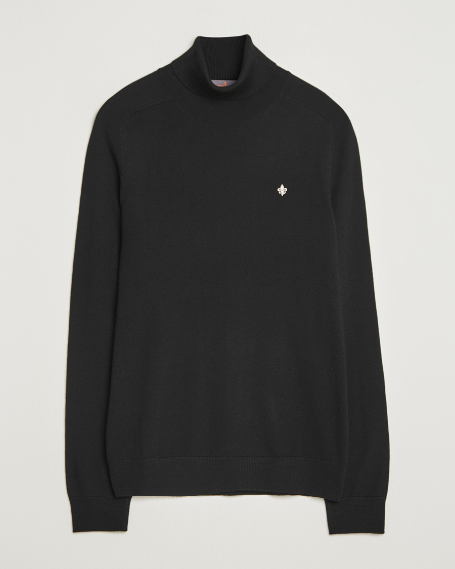 Herre | Trøjer | Morris | Merino Roller Neck Black