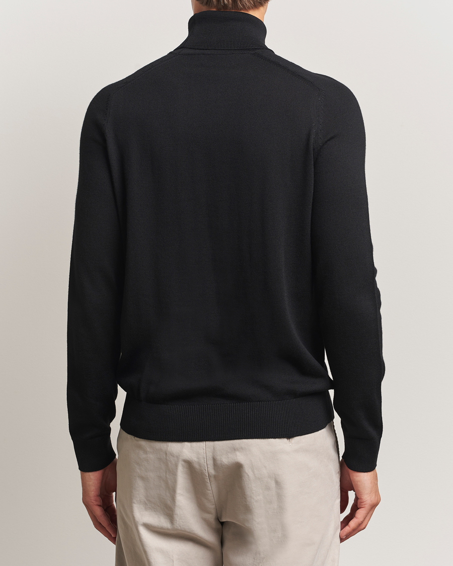 Herre | Trøjer | Morris | Merino Roller Neck Black