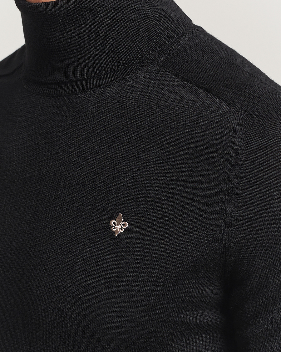 Herre | Trøjer | Morris | Merino Roller Neck Black