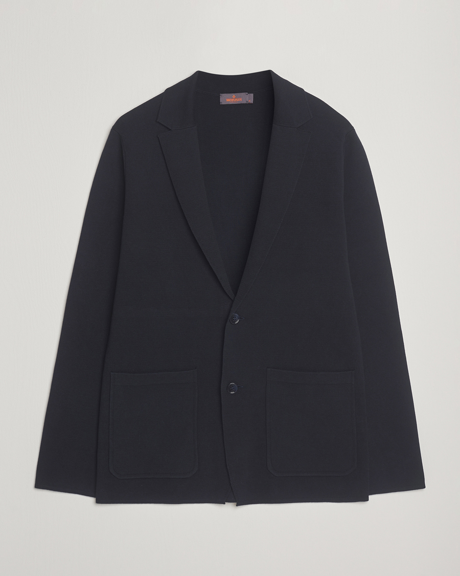 Herre | Blazere & jakker | Morris | Jake Knitted Blazer Old Blue