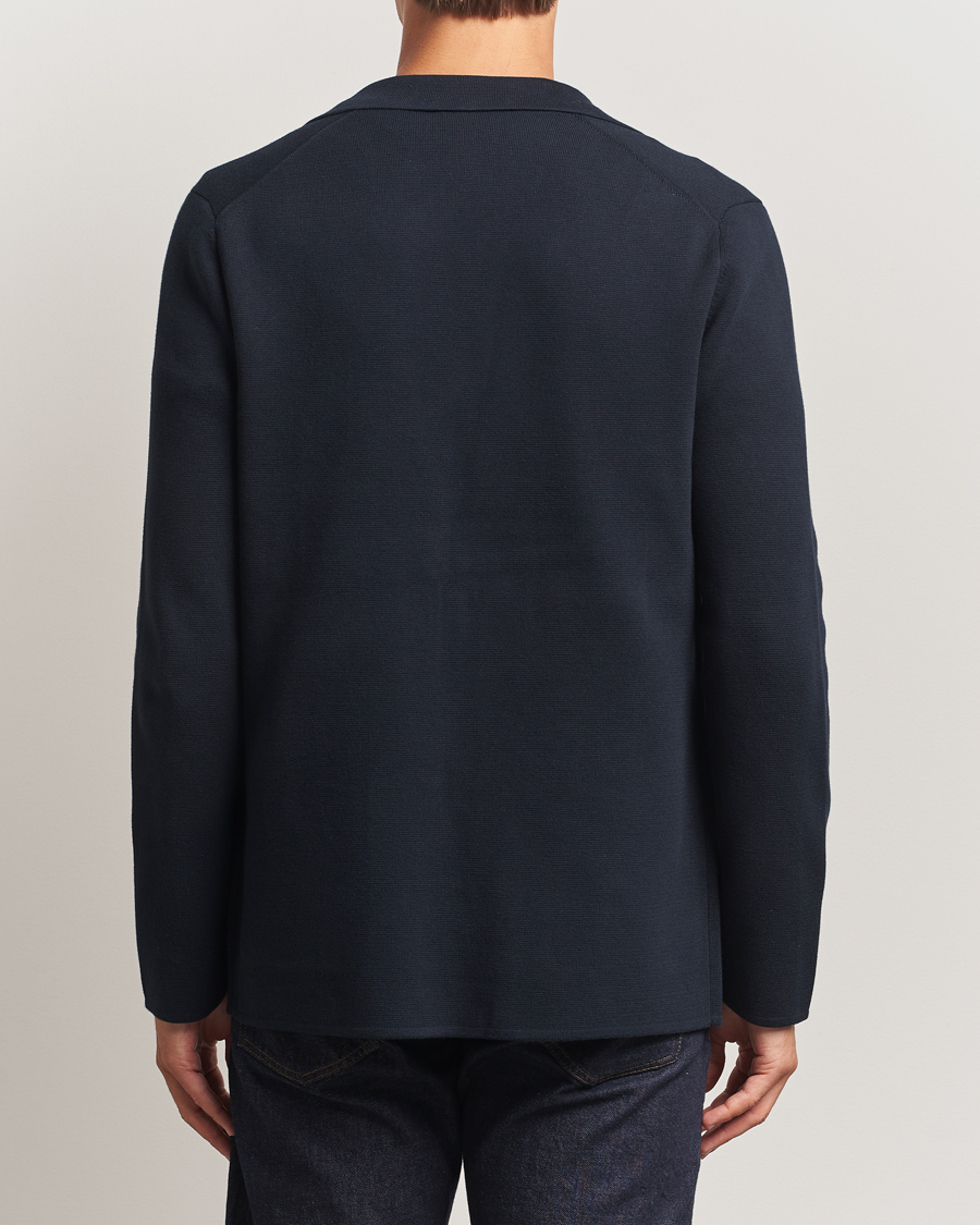 Herre | Blazere & jakker | Morris | Jake Knitted Blazer Old Blue