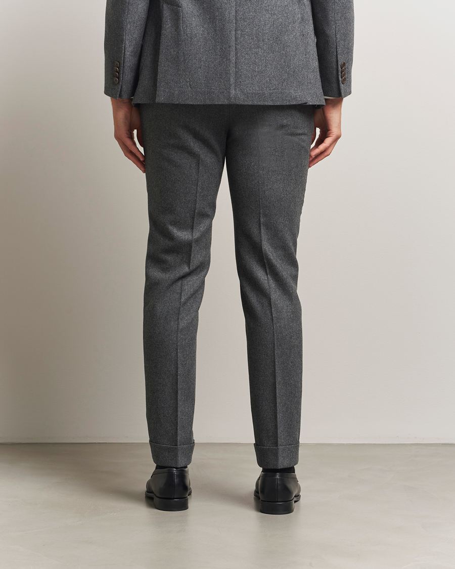 Herre | Bukser | Morris | Jack Flannel Trousers Grey